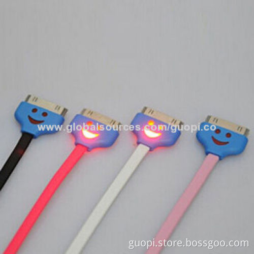 LED Light-up USB Charging Data Cable